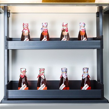 سبد برقی بالابر اتوماتیک کابینت خانه هوشمند