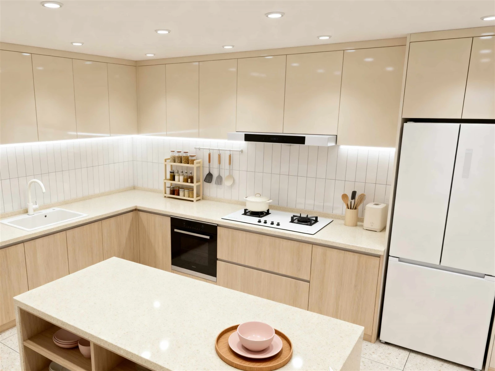 Aging friendly kitchen